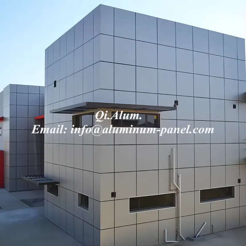 Outdoor Decortaion Wall Cladding Aluminum Solid Panel — Foshan Qi Aluminum Decorative Materials Co., Ltd