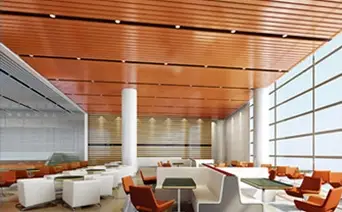AA 5005 PE Coating Outdoor Louver Aluminum Ceiling Perforated Decorative Panel