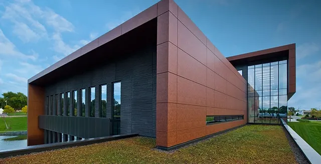 2020 hot sale Aluminum wall plain cladding panels for building protecting — Foshan Qi Aluminum Decorative Materials Co., Ltd