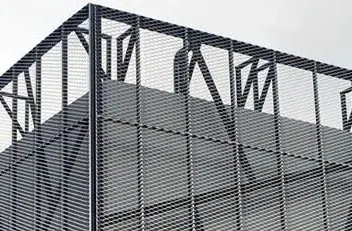 2020 hot sale exterior decorative mesh panel expanded metal mesh panels