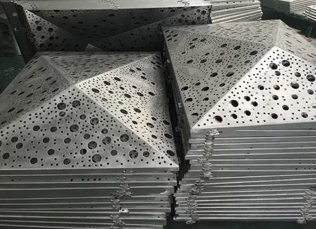 AA3003 Material 3mm Aluminum 3d decorative cladding panel in China