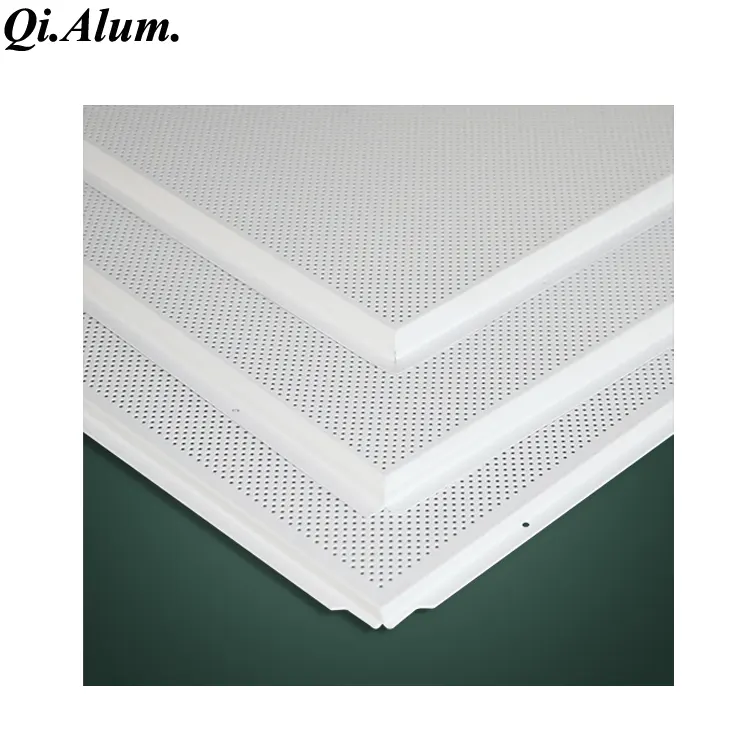 Aluminum Ceiling Panel Sound-absorbing Metal Artistic Waterproof Aluminum Ceiling &mdash; Foshan Qi Aluminum Decorative Materials Co., Ltd