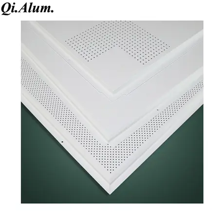 Customized Square Perforated Lay-in Aluminum Ceiling Panel