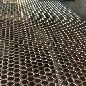 AA6063 Material Architectural Aluminium Perforated Facade Panel for Buildings Super Durable Decorative — Foshan Qi Aluminum Decorative Materials Co., Ltd