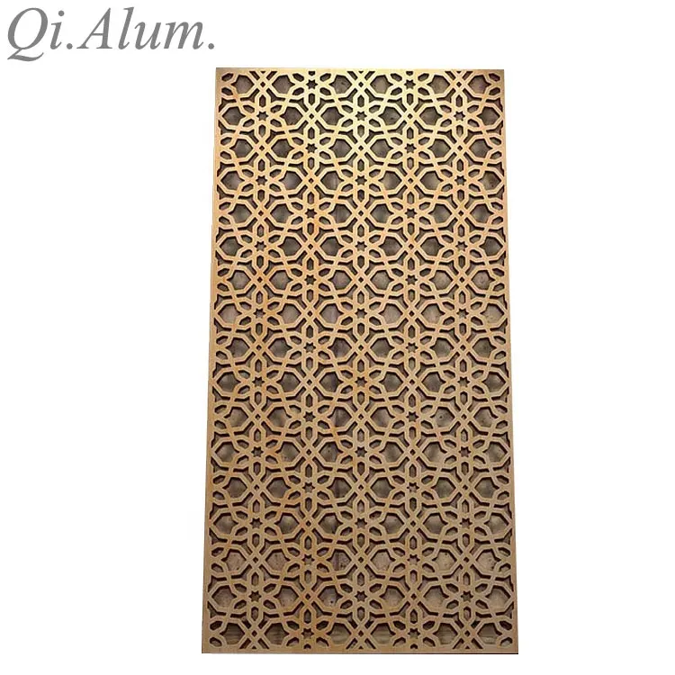 2020 Hot Sale CNC Cutting Sheet Aluminum Perforated Decorative Sheet — Foshan Qi Aluminum Decorative Materials Co., Ltd