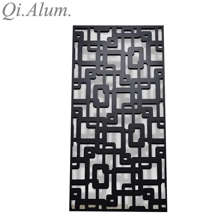 Outdoor Carve Aluminum Panel Curtain Wall 3.0 mm — Foshan Qi Aluminum Decorative Materials Co., Ltd