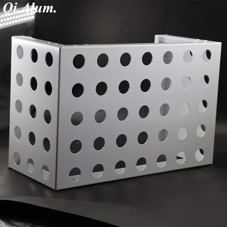 Aluminum JOTUN Paint Perforated Sheets — Foshan Qi Aluminum Decorative Materials Co., Ltd