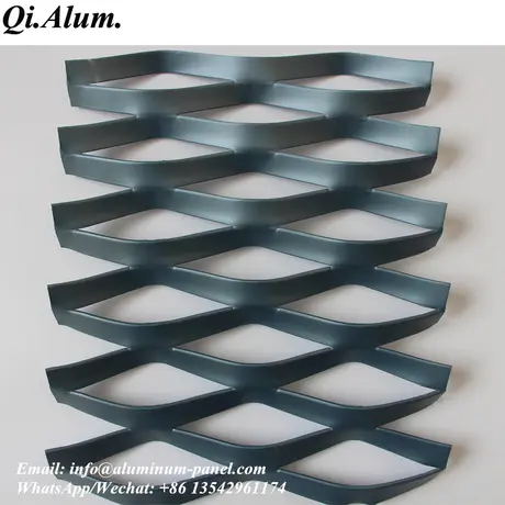 Exterior Fireproof Decorative Aluminum Metal Mesh Panel