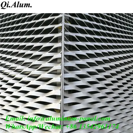 Small Hole Aluminum Mesh For Construction Decorative