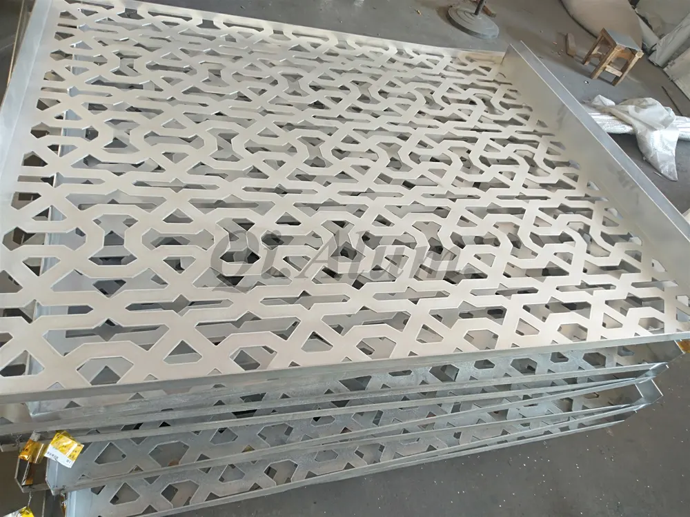 Powder Coated Aluminum Air Conditioner Covers — Foshan Qi Aluminum Decorative Materials Co., Ltd