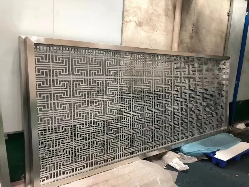 AA6063 Aluminum Perforated Wall Cladding Decorative Panel — Foshan Qi Aluminum Decorative Materials Co., Ltd