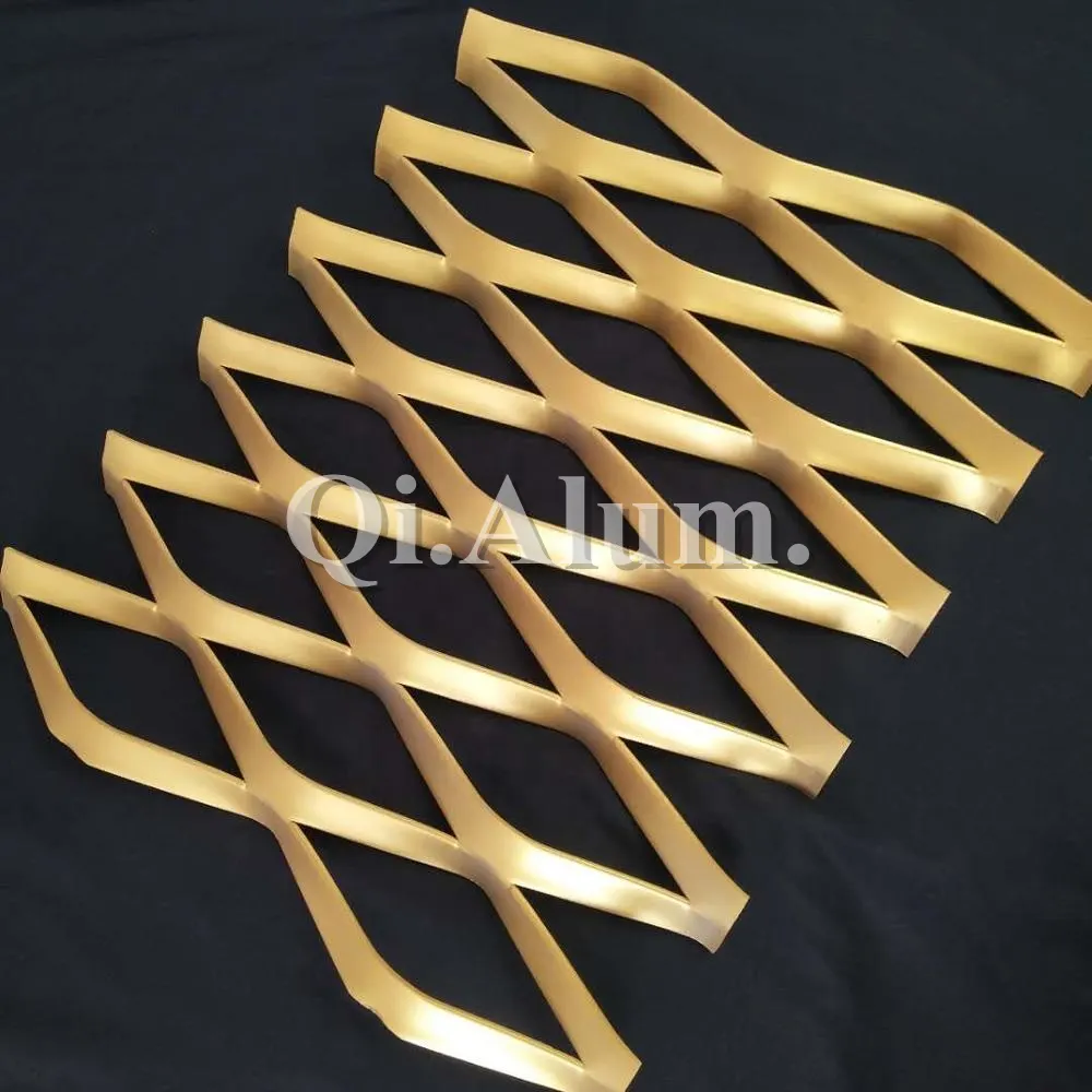aluminum wire mesh panels factory in China — Foshan Qi Aluminum Decorative Materials Co., Ltd