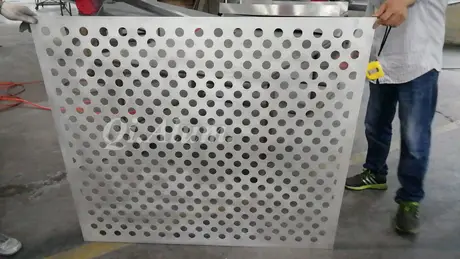 PVDF Coating Stone Surface Curtain Wall Materials Aluminum Solid Panel