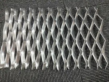 PVDF Coating Aluminum Metal Mesh Custom Design Aluminum Mesh view 5