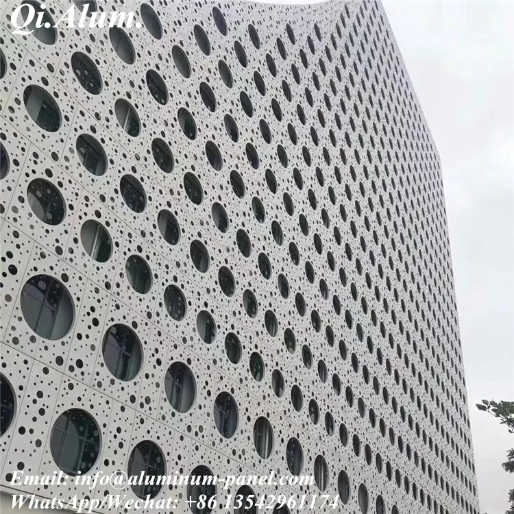 Construction Of Building External Wall Aluminum Soild Panel