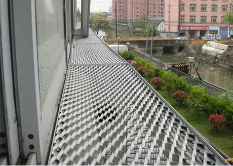 PVDF Coating Aluminum Metal Mesh Custom Design Aluminum Mesh