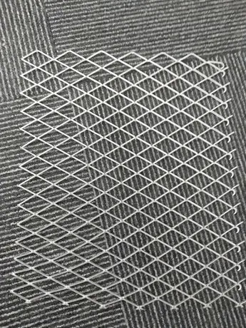 PVDF Coating Aluminum Metal Mesh Custom Design Aluminum Mesh view 6