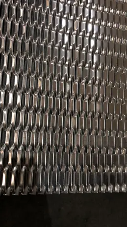 PVDF Coating Aluminum Metal Mesh Custom Design Aluminum Mesh view 2