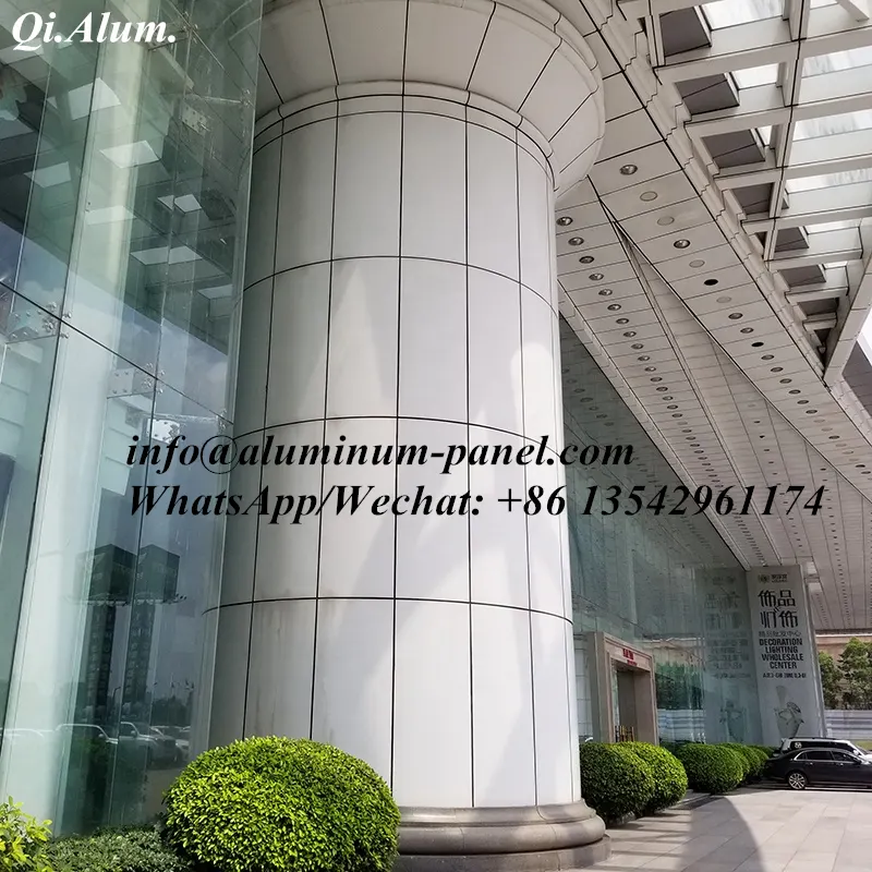 Aluminum Curtain Wall Stone Panel Decoration Materials External pecifications — Foshan Qi Aluminum Decorative Materials Co., Ltd
