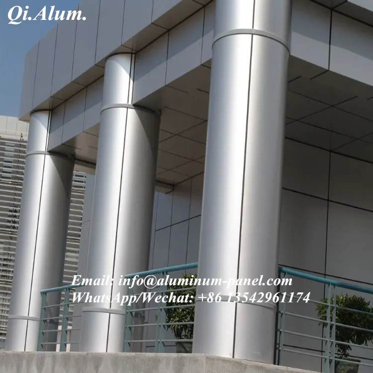 Solid Stone Aluminum Panel 3 D Touch Stone Color Is Rich — Foshan Qi Aluminum Decorative Materials Co., Ltd