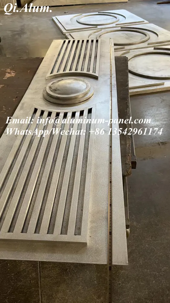 4mm Exterior Facade Fireproof Decorative Aluminum Panels — Foshan Qi Aluminum Decorative Materials Co., Ltd