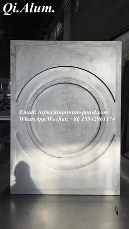 Mall Exterior Aluminum Panel Fluorocarbon Aluminum Panel