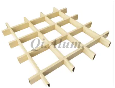 Metal Ceiling Tiles Suspended Grid Aluminum T Bar Ceiling
