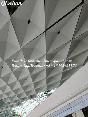 Irregular Pattern Aluminum Solid Panel