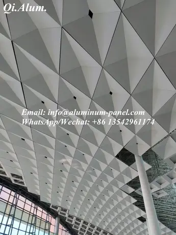 Powder Coated Curved Balcony Panels