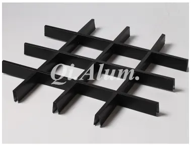2024 Aluminum Decorative Metal Grille Ceiling Panels — Foshan Qi Aluminum Decorative Materials Co., Ltd