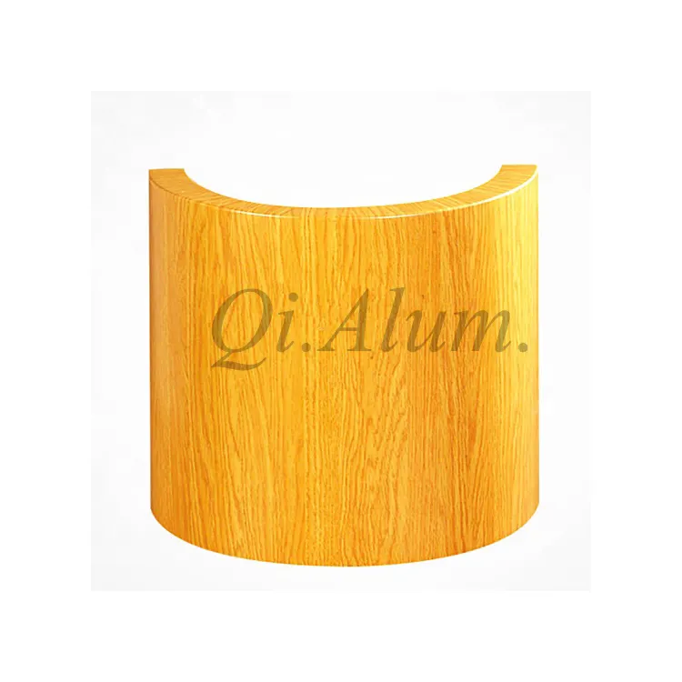 Aluminum Soild Wood Finish Panel Manufacture In China — Foshan Qi Aluminum Decorative Materials Co., Ltd