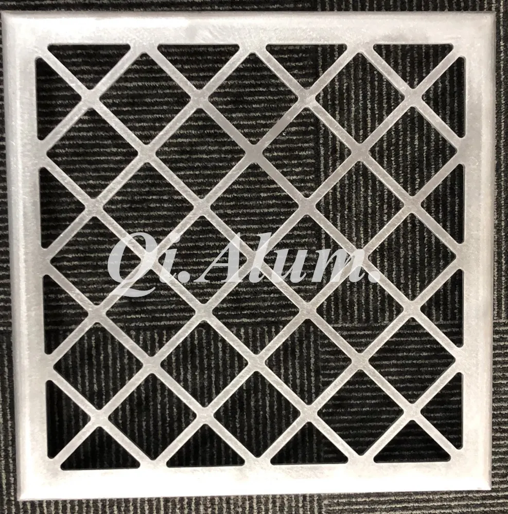 Aluminium Carved Perforated Screen — Foshan Qi Aluminum Decorative Materials Co., Ltd