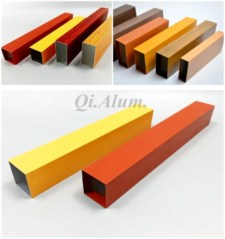 Aluminum U Channel Decorative Ceiling — Foshan Qi Aluminum Decorative Materials Co., Ltd