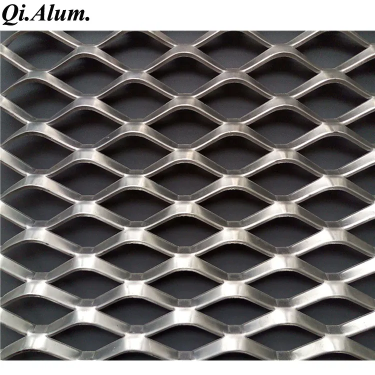 Anti Rust Aluminium Alloy Perforated Metal Mesh Decorative Sheet For Shopping Mall — Foshan Qi Aluminum Decorative Materials Co., Ltd