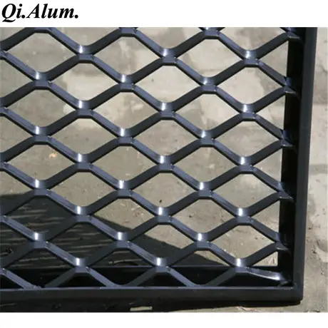 AA1100 Material Aluminum Expanded Metal Mesh Panel