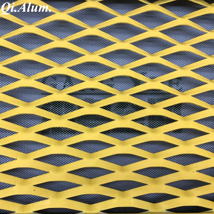 Exterior Wall Decoration Aluminum Perforated Metal Mesh Plate Manufacturer In China — Foshan Qi Aluminum Decorative Materials Co., Ltd