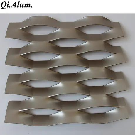 AA5005 Material Aluminum Perforated Mesh Panel