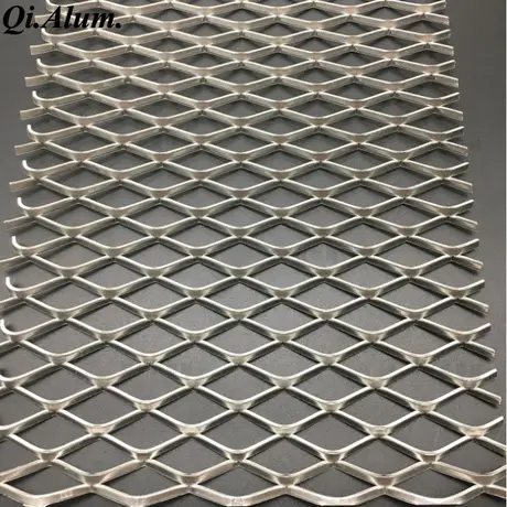 Aluminum Galvanized PPG Painted Walkway Expaned Metal Mesh Sheet Manufacturer