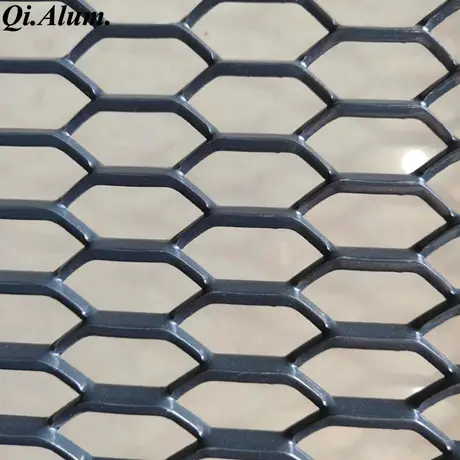 AA1050 Aluminum Mesh Screen Plate PVDF Coating Aluminum Decorative Mesh