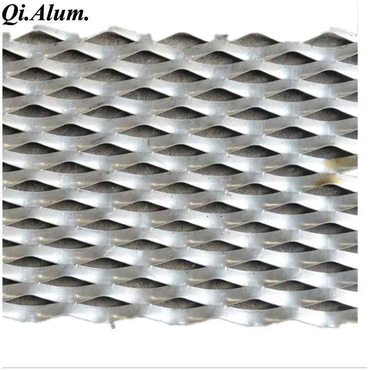 SDF Powder Coated Aluminum Perforated Metal Mesh Sheet For Fence &mdash; Foshan Qi Aluminum Decorative Materials Co., Ltd