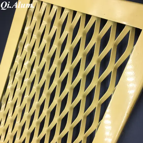 Aluminum Mesh OEM Supplier Powder Coated Decorative Mesh Plate