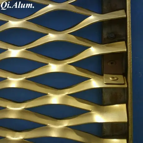 Hot Sale Aluminum Cladding Decorative Aluminum Expanded Metal Mesh Panels