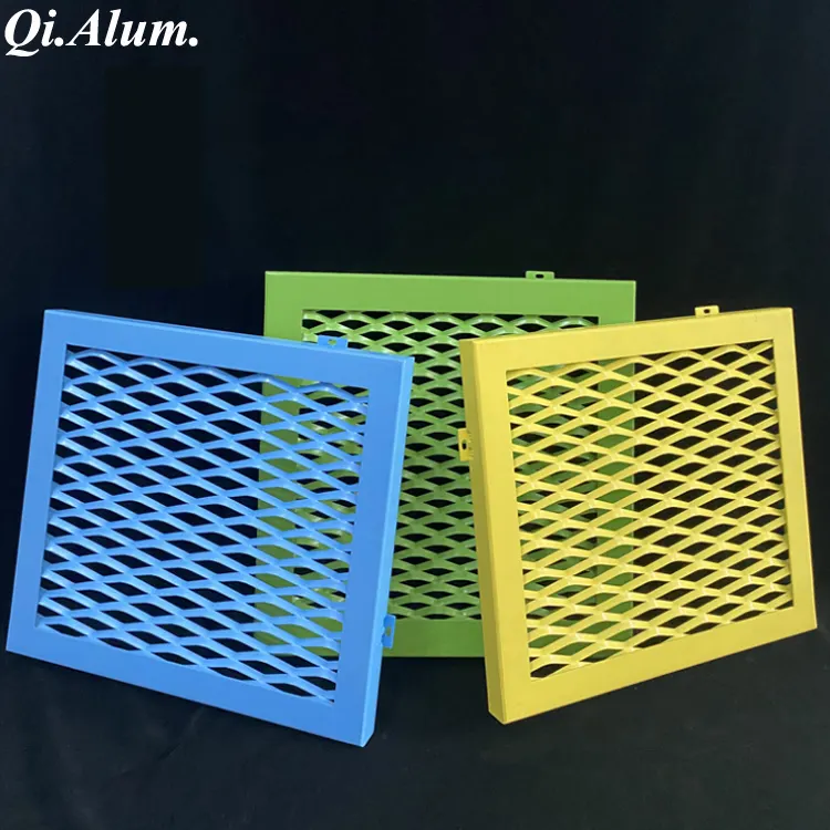 3mm Thickness Round Hole Galvanized Perforated Aluminum Metal Mesh Sheet — Foshan Qi Aluminum Decorative Materials Co., Ltd
