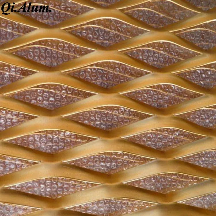PPG Paint Customized Aluminum Mesh Plate &mdash; Foshan Qi Aluminum Decorative Materials Co., Ltd