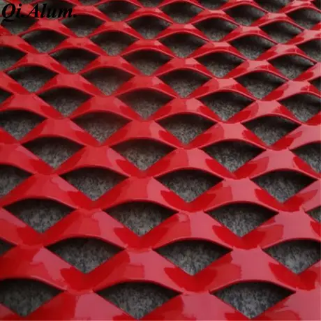 Aluminum Alloy Outer Wall Decoration Mesh Perforated Aluminum Plate Mesh