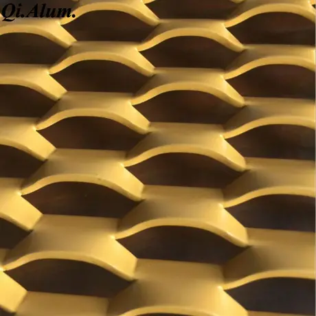 Mill Finish Aluminum Decorative Mesh Panels