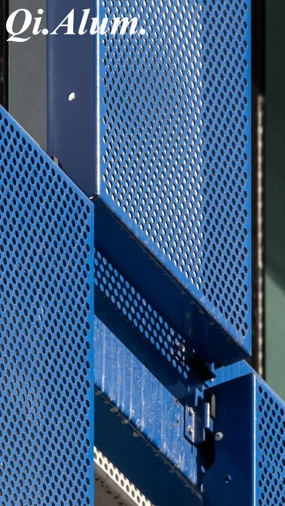 Metal Aluminum Facade Cladding Perforated Decorative Sheets — Foshan Qi Aluminum Decorative Materials Co., Ltd