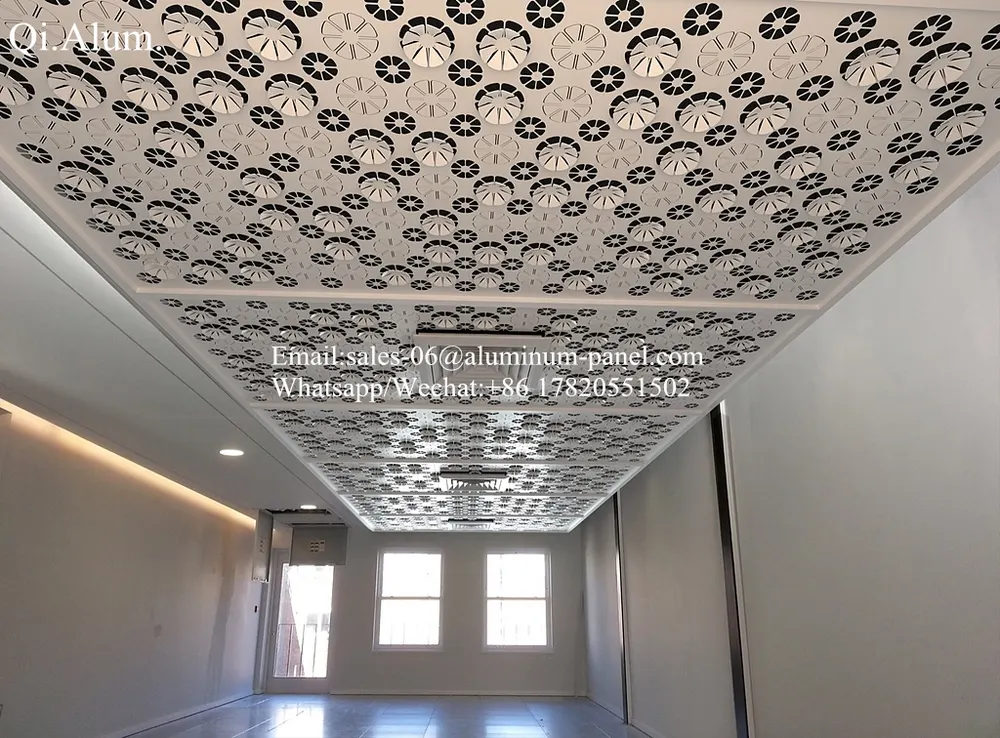 Aluminum Carved Ceiling Decorative Sheets — Foshan Qi Aluminum Decorative Materials Co., Ltd