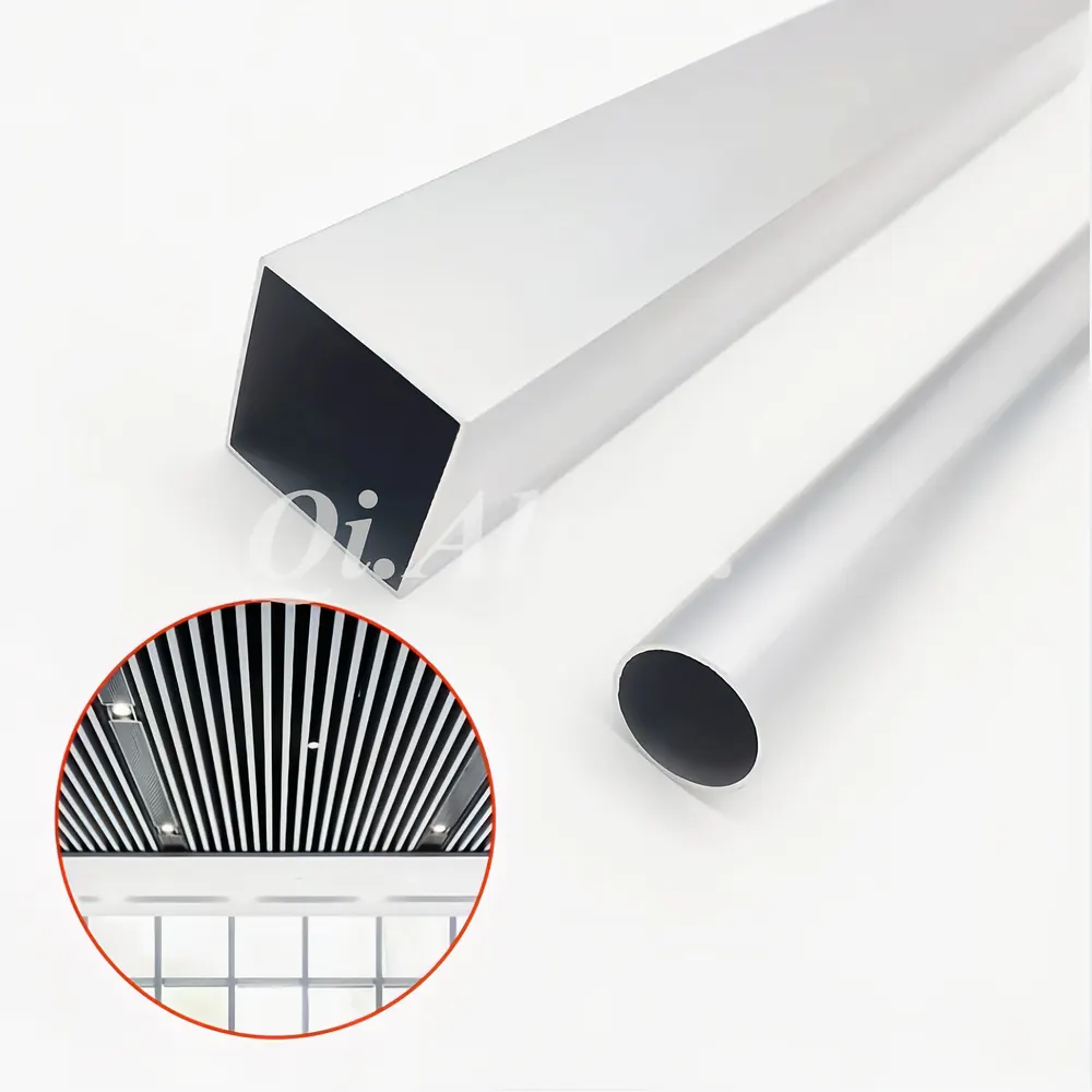 Aluminum Square Tube — Foshan Qi Aluminum Decorative Materials Co., Ltd