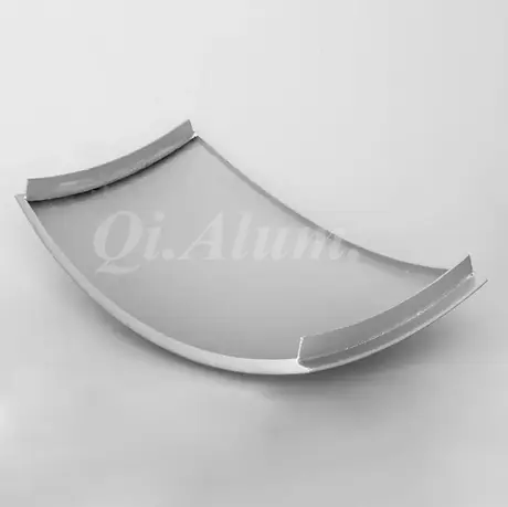 Modern Art Building 3D Aluminum Solid Cladding Facade Wall Panel For Exterior Interior view 6